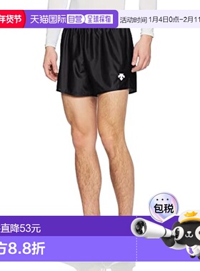 【日本直邮】迪桑特 男女兼用吸汗排球短裤 BLK O码  DDSP-6111B