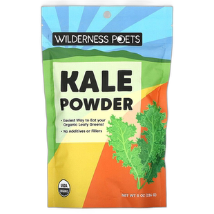 香港直邮Wilderness Poets LLC,羽衣甘蓝粉，8 盎司（226 克）