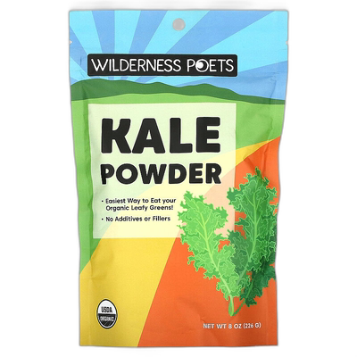 香港直邮Wilderness Poets LLC,羽衣甘蓝粉，8 盎司（226 克）