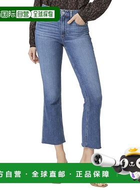 自营PAIGE Colette Starlet Crop Flare Jean - multi 美国奥莱直