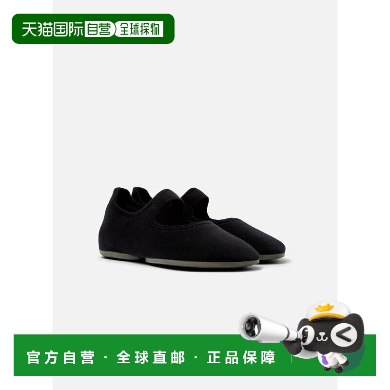 自营 camper鞋子女式露营者右Nina-黑色 美国奥莱直发女鞋一脚蹬