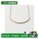 日本直邮日潮 珠宝 均码 agete 阿卡朵K18YG钻石项链黄色