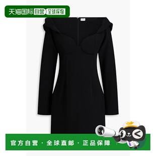 露肩羊毛混纺绉纱迷你连衣裙 女士 PF23DRE butrym 香港直邮magda