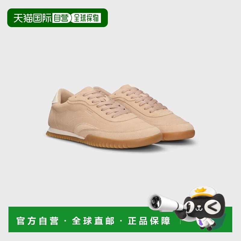 自营欧洲直邮Hugo Boss 女士浅粉色小牛皮系带设计运动鞋,运动鞋new,其它运动鞋,淘宝优惠券,粉丝福利购,淘宝优惠卷