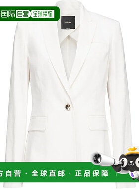香港直邮PINKO 女士西服 105057A0IMZ07 SS2025 白色 Equilibrata