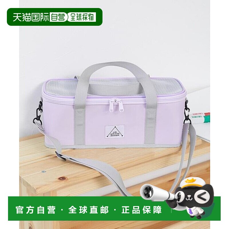 1h可退 日本直邮devirock 网纱拼接撞色涂鸦背包（附肩带）童装 2