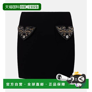 香港直邮潮奢 crêpe versace 女士 初剪羊毛迷你 范思哲 1h可退