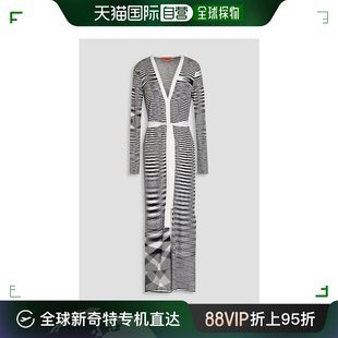 米索尼 女士间隔染色纱真丝针织开衫 MISSONI 香港直邮潮奢