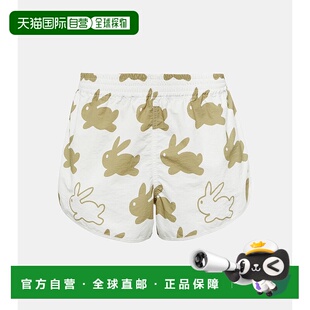 1h可退 香港直邮J.W. Anderson 女士 印花跑步短裤 001259