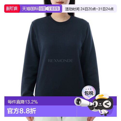 韩国直邮J.LINDEBERG W Alpha 圆领衫 (AWJS13399-6855) 长袖T恤