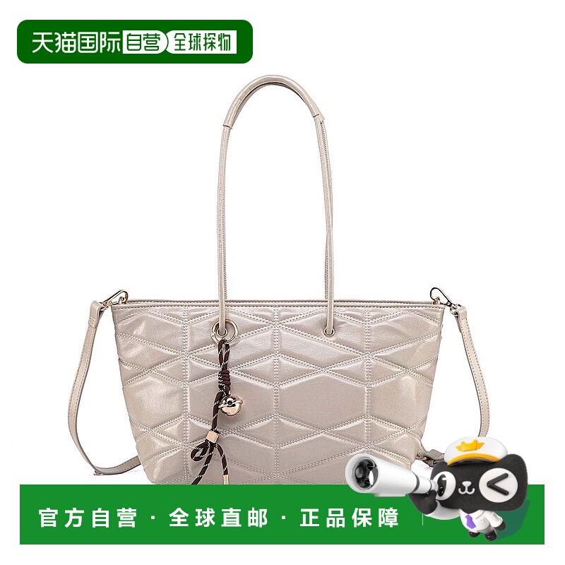 自营mia k collectionKaren Women’s Tote Bag by Mia K - taupe