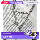 日本直邮官方授权 WHO’S WHO 1h可退 gallery 双层链条十字架项