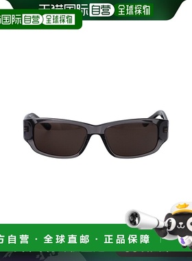 香港直邮BALENCIAGA 男士太阳镜 BB0368SK004 AW2024 黑色 BB0368