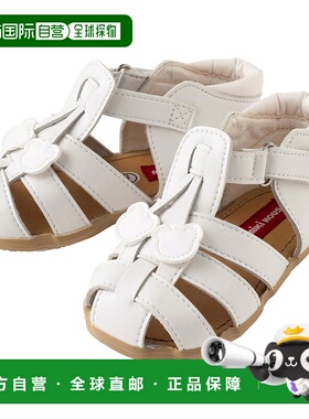 日潮跑腿mikihouse 婴儿凉鞋 （01）白 １２12-9306-579