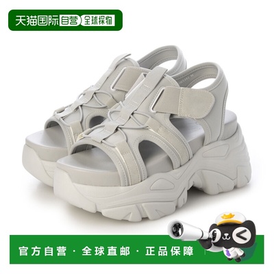 日本直邮EVOL 厚底凉鞋 IW5341（灰色）尺码 XS-LL 可选