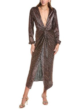 【美国奥莱】直发 Ramy Brook Sutton 长连衣裙 - 海军蓝