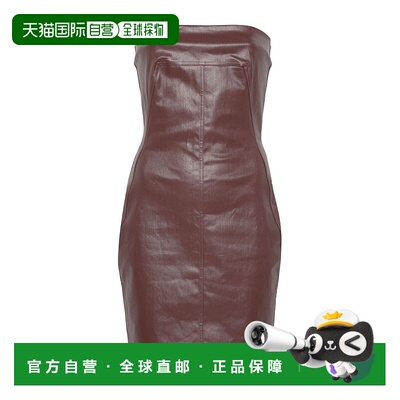 香港直邮Rick Owens Porterville露肩连衣裙 RP02D3567SCT93抹胸