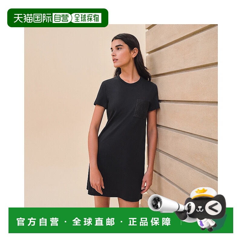 1h可退 欧洲直邮HERMES 爱马仕 25秋冬 H4H4515DA02 女士 连衣裙