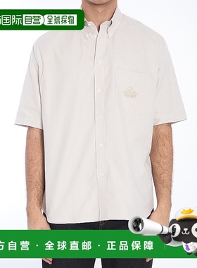 香港直邮FENDI 男士衬衫 FS1312AU70F1LU2 SS2025 白色 Shirt wit