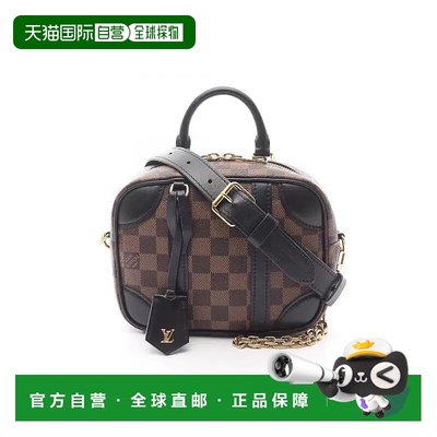 1h可退 日本直邮中古LV路易威登女包A级95新handbag手提包涂层/防