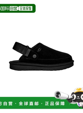 自营UGG Goldenstar Clog黑色1159770K-BLK小学-黑色 美国奥莱直