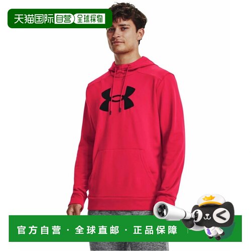 日本直邮Under Armour Armour Fleece® Big Logo Hoodie Logo印花