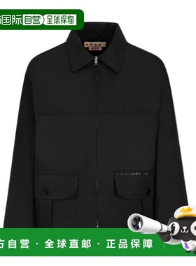 香港直邮MARNI 男士夹克 JUMU0137MSUTP78900N99 SS2025 黑色