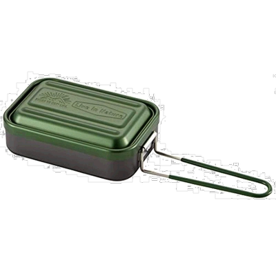 【日本直邮】Skater斯凯达彩色饭盒绿色字母手提带600ml AFTM6N-A