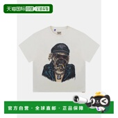 Dog Light Tee Oct Biker Archival White