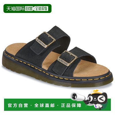 欧洲直邮Dr. martens 马丁博士 男女同款鞋 春夏 拖鞋 Josef Blac