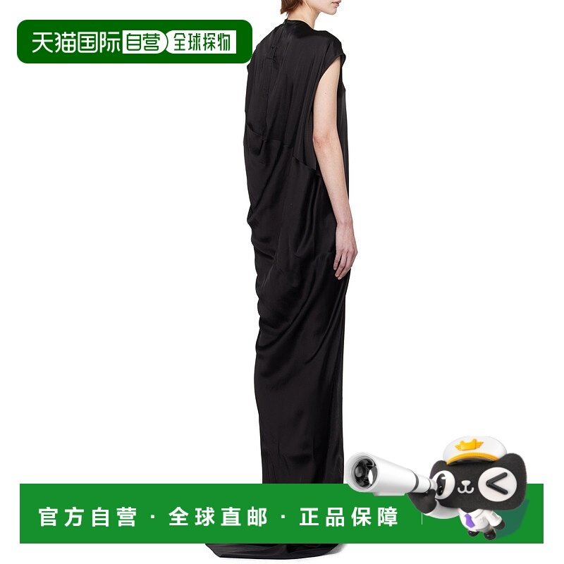 香港直邮Rick Owens 方领连衣裙 RP01E7505SCH长裙