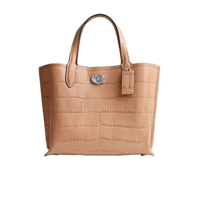 Coach Willow 24徽标手提包 C8632