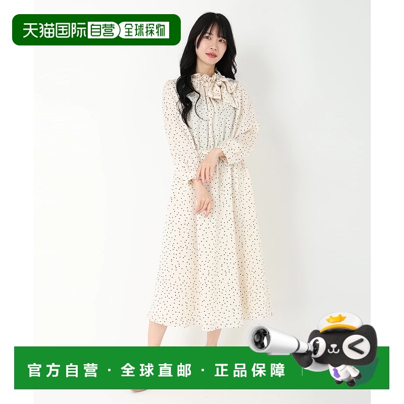 1h可退 日本直邮STRAWBERRY-FIELDS 女士波点连衣裙 5111115