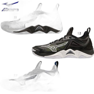 日本直邮Mizuno 男女 Wave Momentum 3 排球鞋 Mizuno V1GA2312