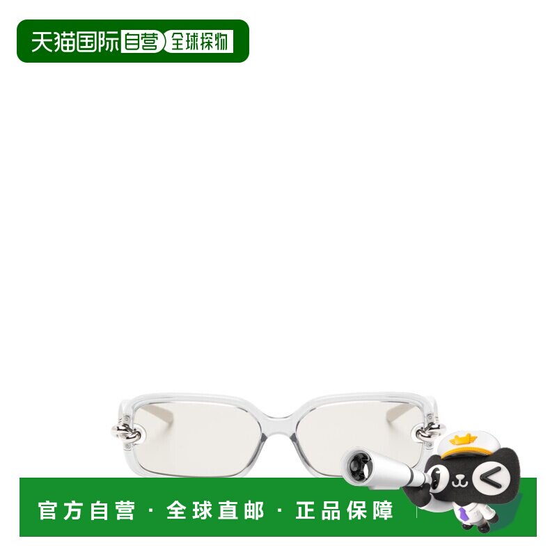 1h可退 香港直邮Bottega Veneta 葆蝶家 女士 灰色太阳眼镜 86135