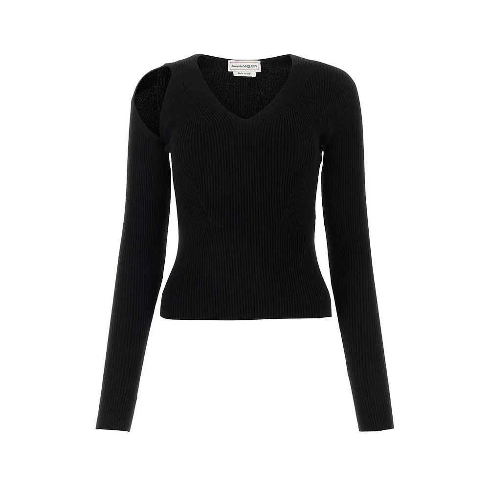 ALEXANDER MCQUEEN 女士针织毛衣 768602Q1A651000-35