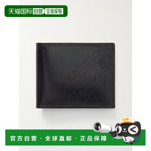 香港直邮Berluti伯尔鲁帝Makore Scritto Venezia男士钱包