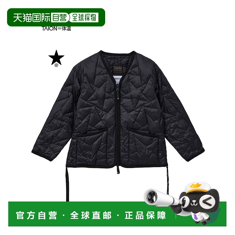 1h可退 日本直邮TAION 儿童联名星钻机能风保暖羽绒夹克 A2859FJM