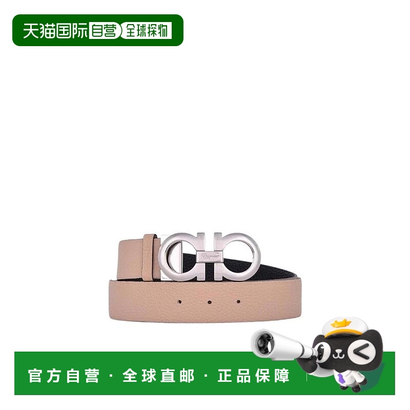 香港直邮Salvatore Ferragamo 双面logo扣饰皮带 23A564菲拉格慕