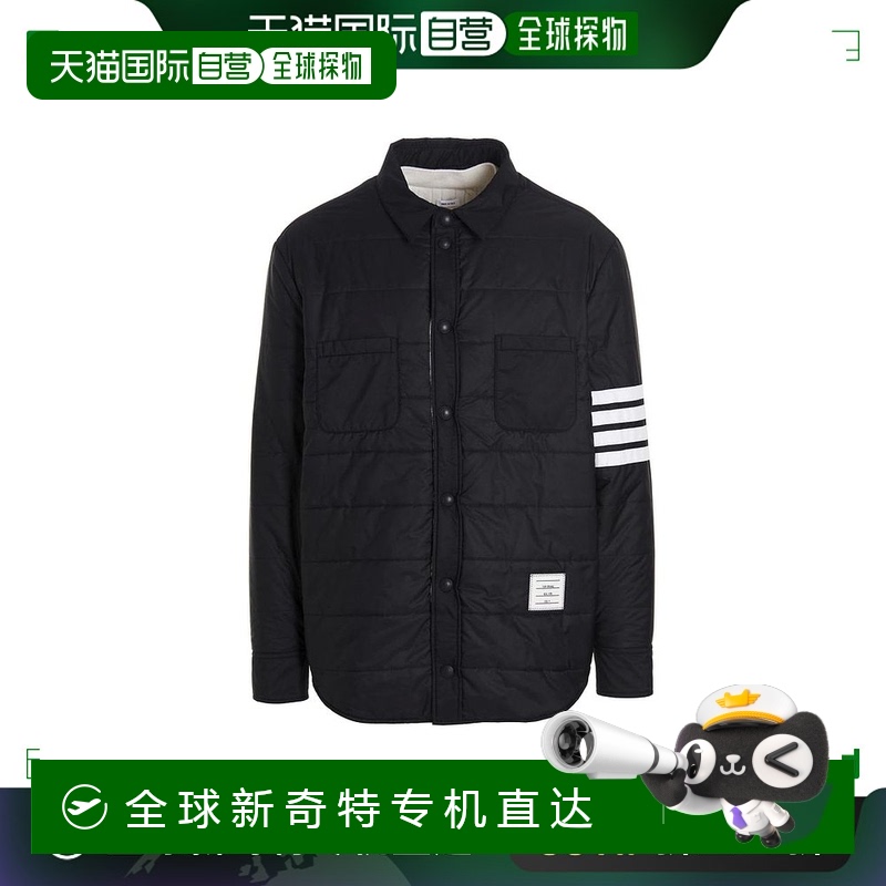 香港直邮THOM BROWNE 男士夹克 MKJ086AY1002415 AW2023 黑色