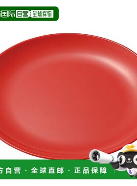 【日本直邮】Nagao燕三条  耐摔红色碗 25cm  SP-29R微波炉