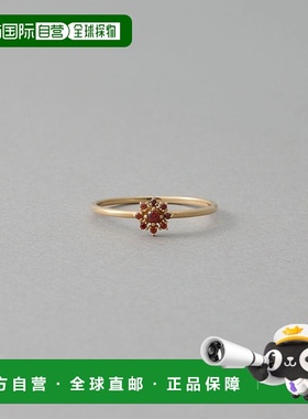 1h可退 日本直邮ete 女士 K10黄金 赤榴石 果实设计 戒指 721237
