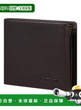 自营欧洲直邮Samsonite Attack 2 Slglogo标识钱包男女通用