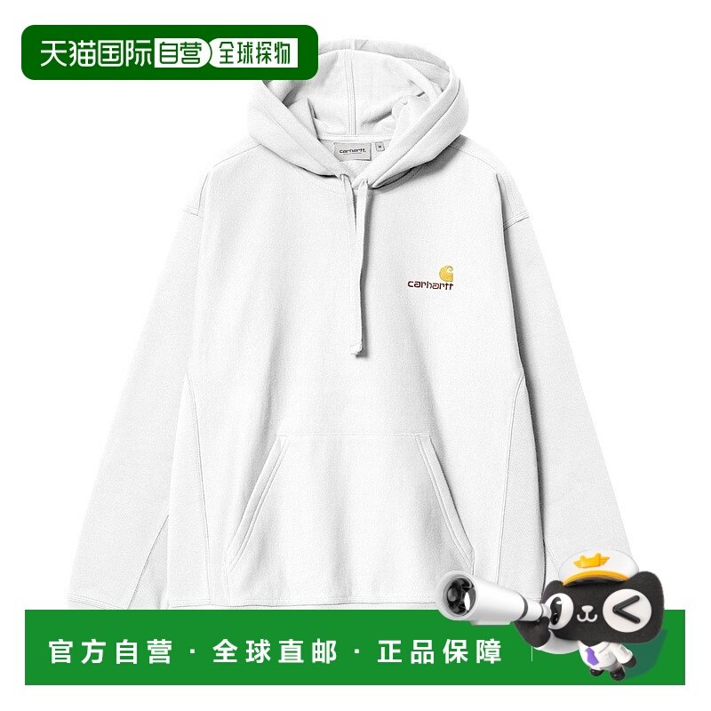 日本直邮Carhartt WIP SS24 Hooded American Script Sweat 宽松L