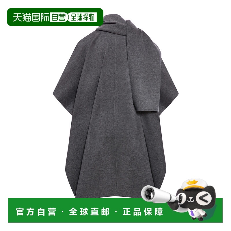 香港直邮Toteme 双围巾大衣 251-WRO4321-FB0006