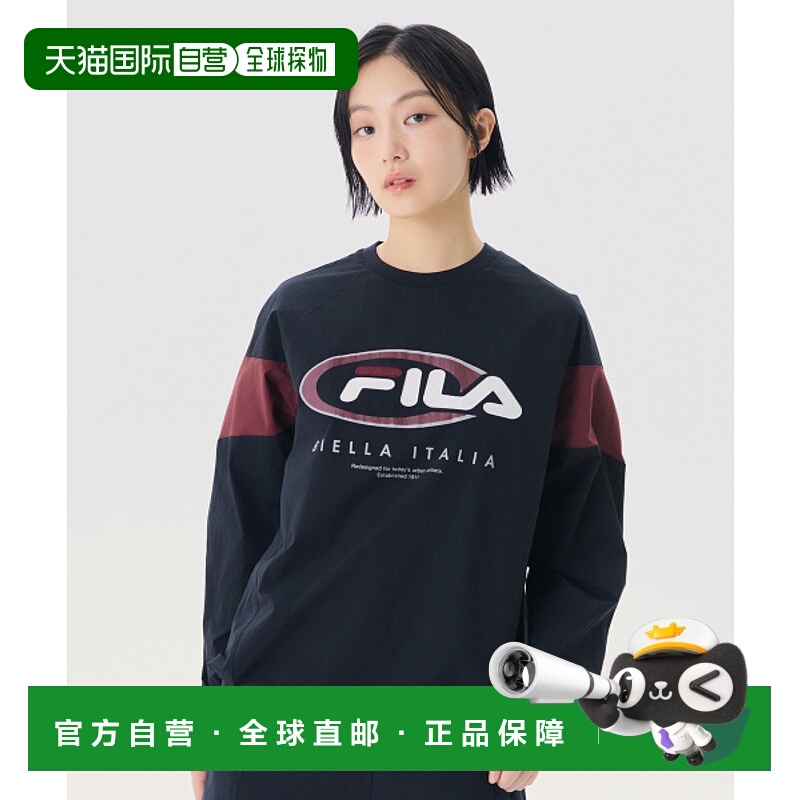 韩国直邮FILA 男士卫衣1100FS2POG3105XBLK