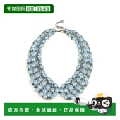 eye candy戴安娜声明项链 浅蓝色 自营 多 美国奥莱直发饰品