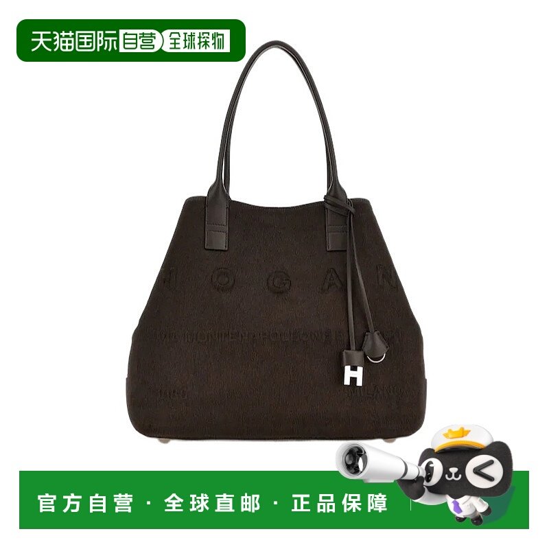香港直邮HOGAN 女士单肩包 KBW01TA1300UH4S808 AW2025 黑色