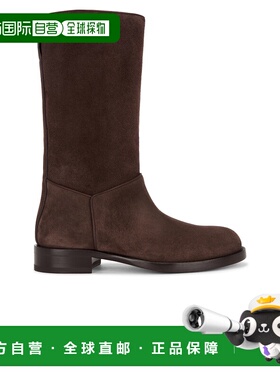 1h可退 香港直邮潮奢 The Row 女士 Nobilis 机车靴 F1549L814