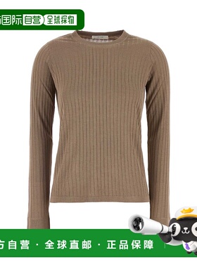 香港直邮THE ROW 女士针织毛衣 8970Y913BEI SS2025 米白色 圆领T